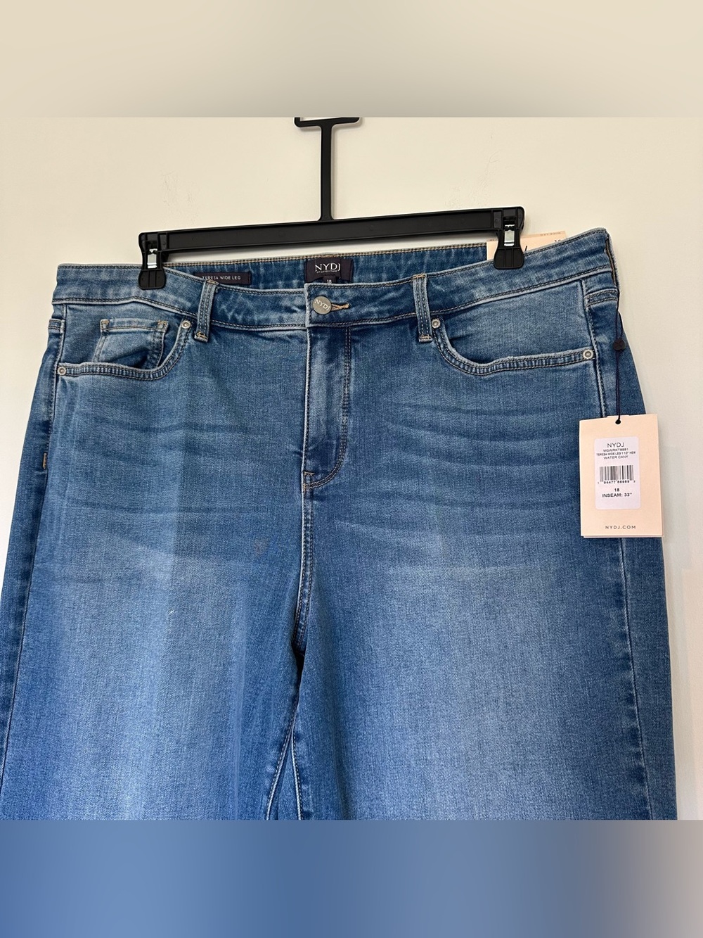 NWT NYDJ Size 18 Teresa Wide Leg Jeans - Picture 2 of 6